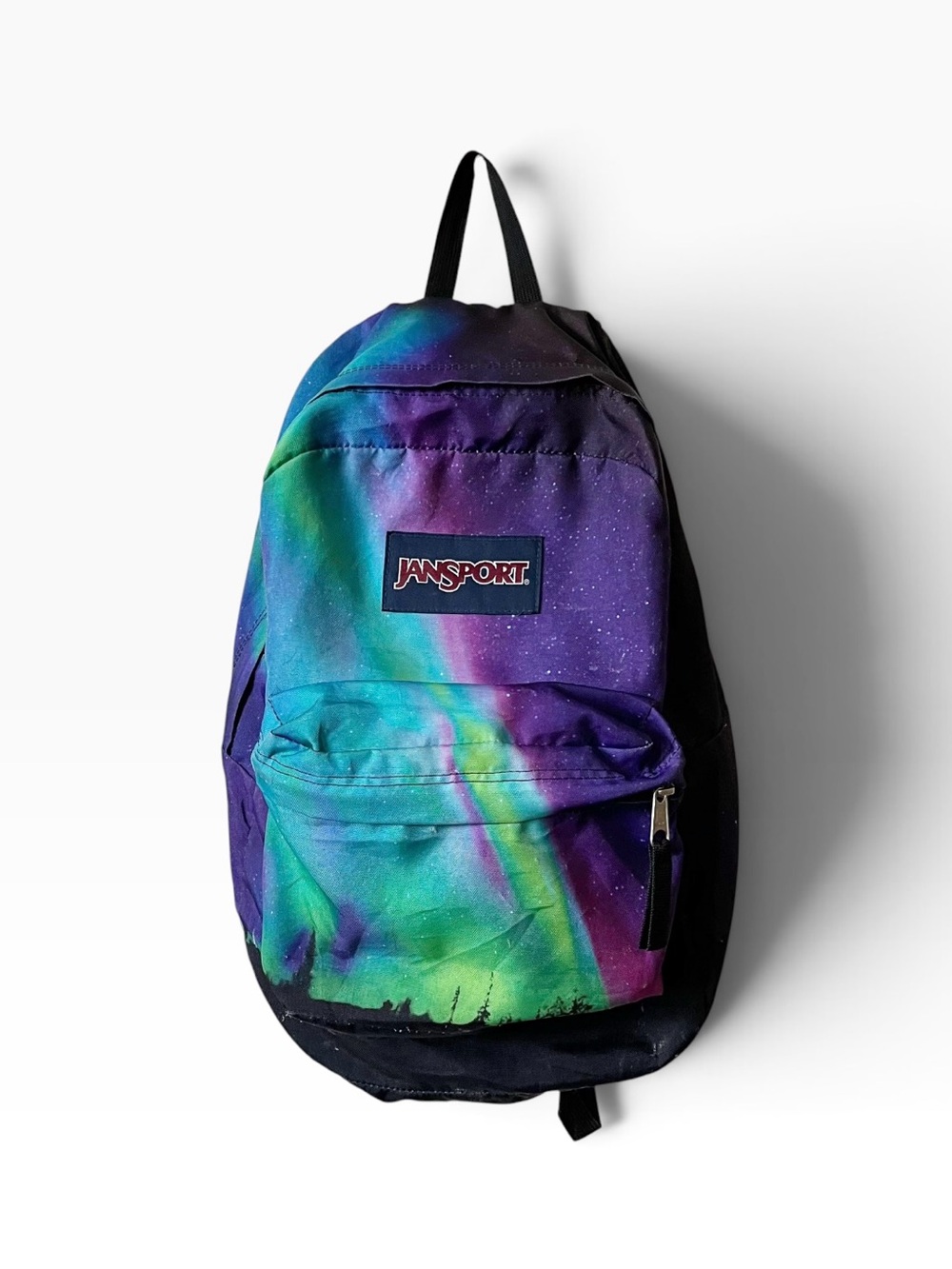 JanSport High Stakes Multicolor Northern Lights Backpack 26L Fits 15" Laptop